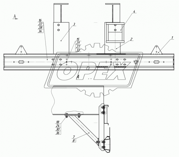 1/13915/21 Болт ГОСТ-7798 М16х45х1,5 БелЗАН